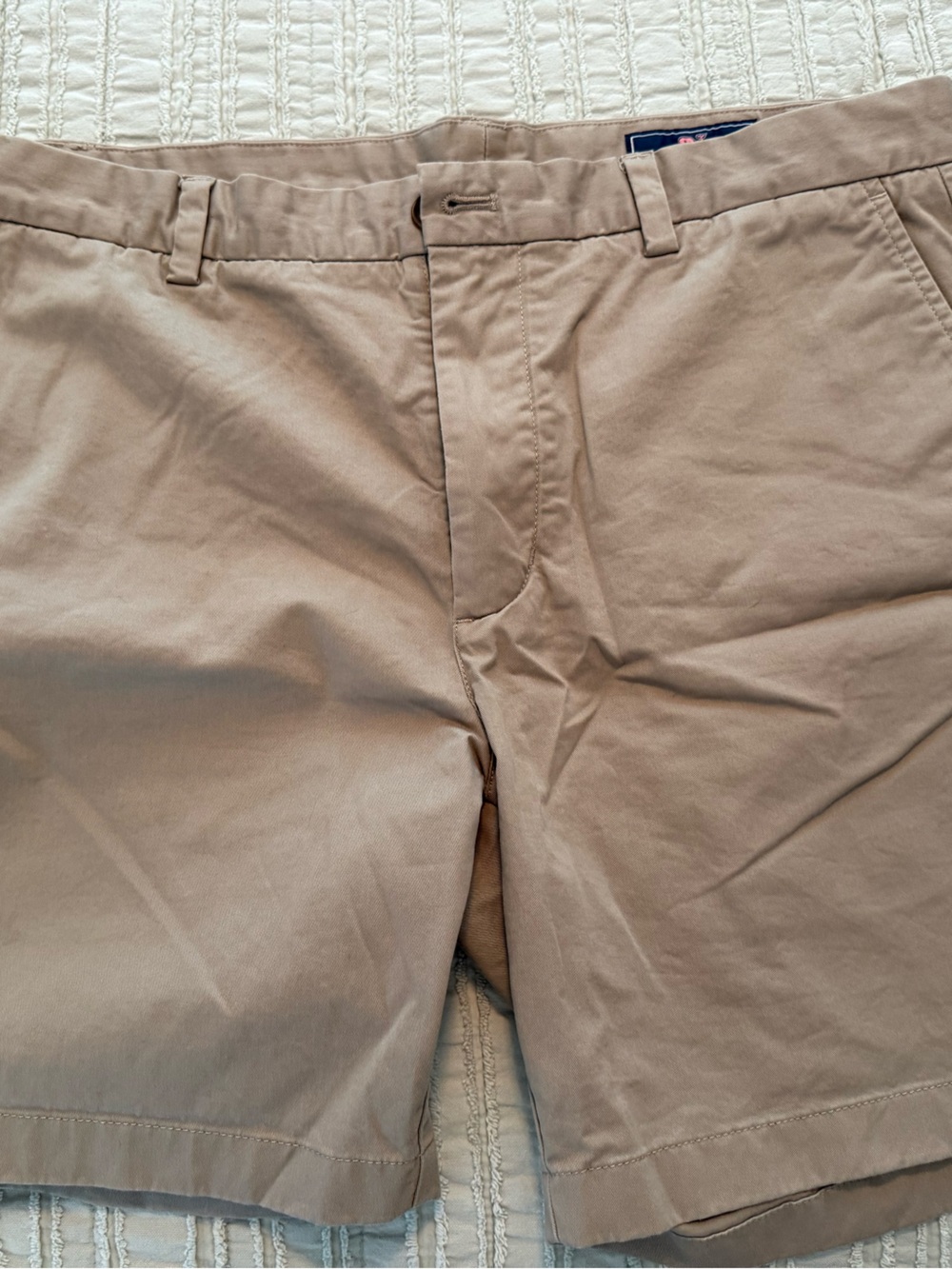 Vineyard Vines Men's Khaki Cotton Shorts - Classic Casual